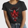 Demon Mask Red, Tricou Femei