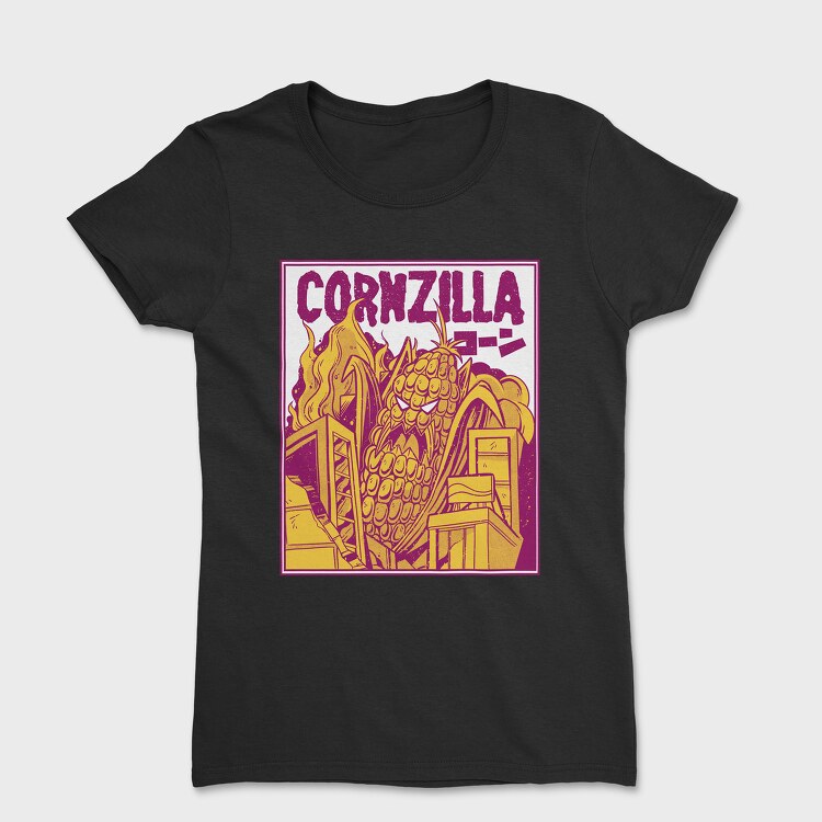 Tricou Femei, Corn Zilla