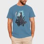 Reaper And Cat, Tricou Barbati (Unisex)