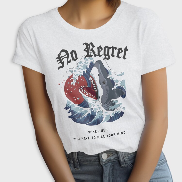 Shark No Regret, Tricou Femei