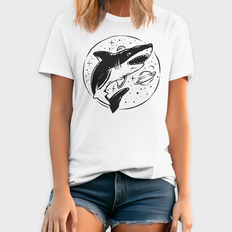 Shark Space Dreams, Tricou Barbati (Unisex)