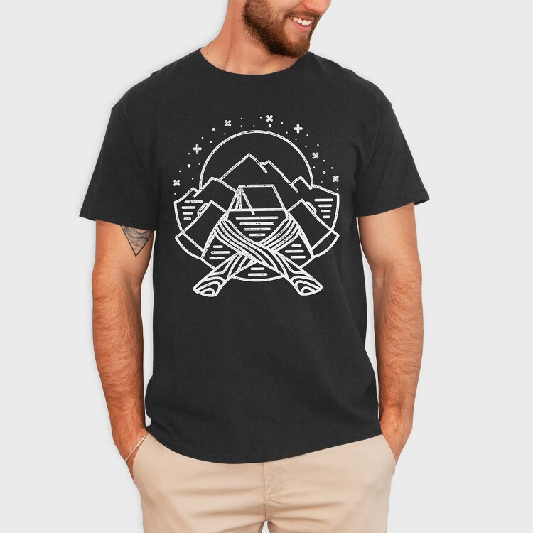 Solar Eclipse, Tricou Barbati (Unisex)
