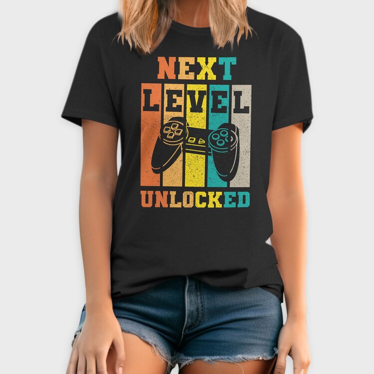 Next Level Unlocked, Tricou Barbati (Unisex)