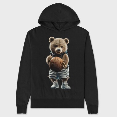 Basket Teddy, Hanorac Oversize Barbati (Unisex)