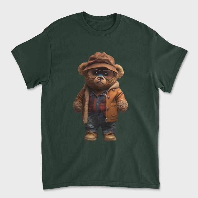 Vintage Teddy Bear, Tricou Barbati (Unisex)