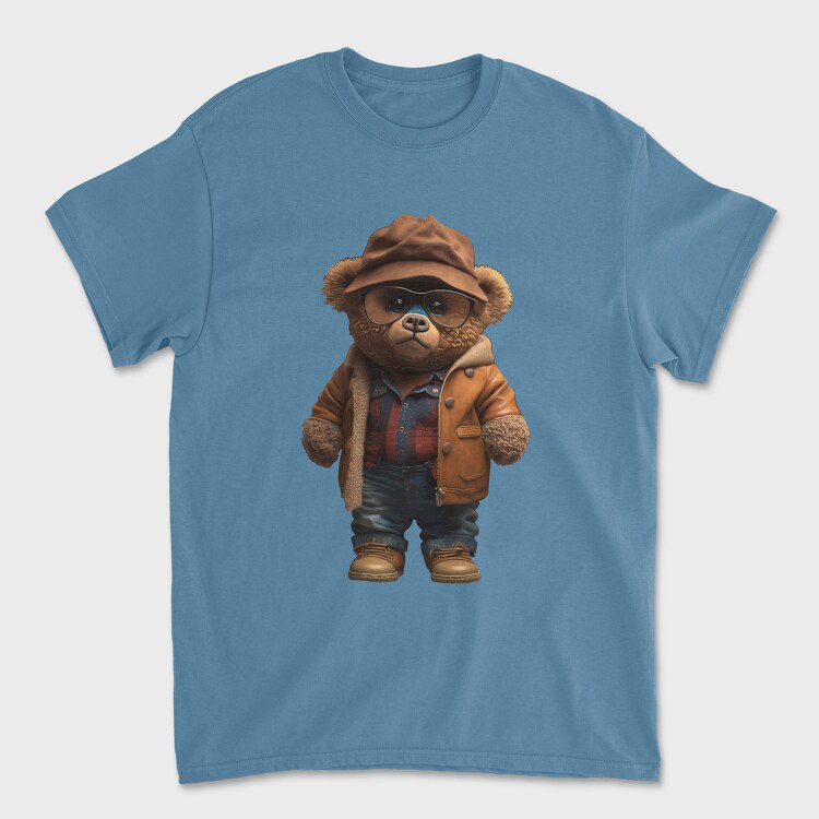 Vintage Teddy Bear, Tricou Barbati (Unisex)