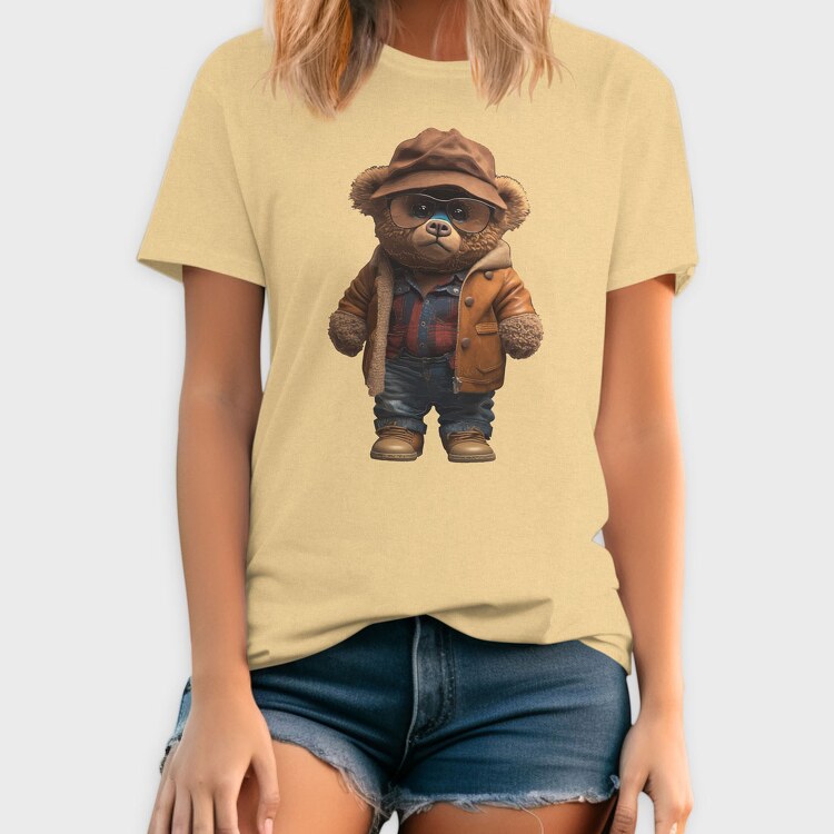 Vintage Teddy Bear, Tricou Barbati (Unisex)