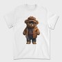 Vintage Teddy Bear, Tricou Barbati (Unisex)