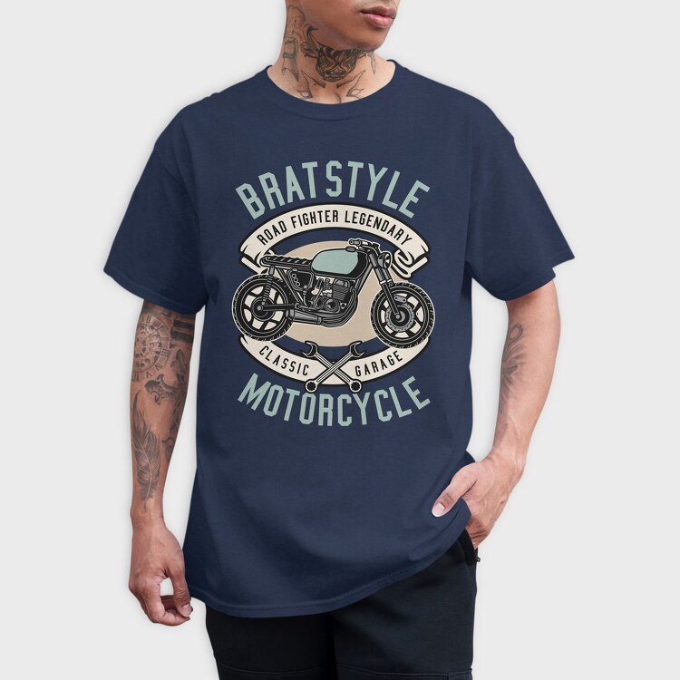 Brat Style Road Fighter, Tricou Barbati (Unisex)