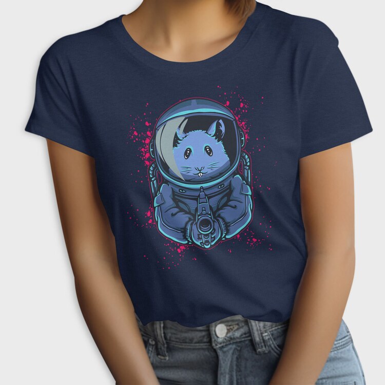 Space Cat Astronaut, Tricou Femei