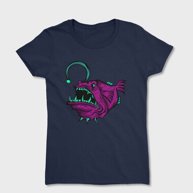 Tricou Femei, Anglerfish Purple