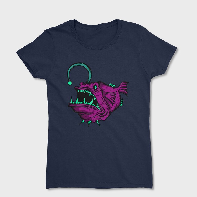 Anglerfish Purple, Tricou Femei