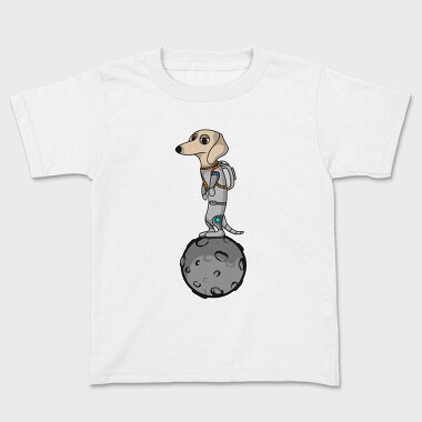 Astronaut Dog on the Moon, Tricou Copii