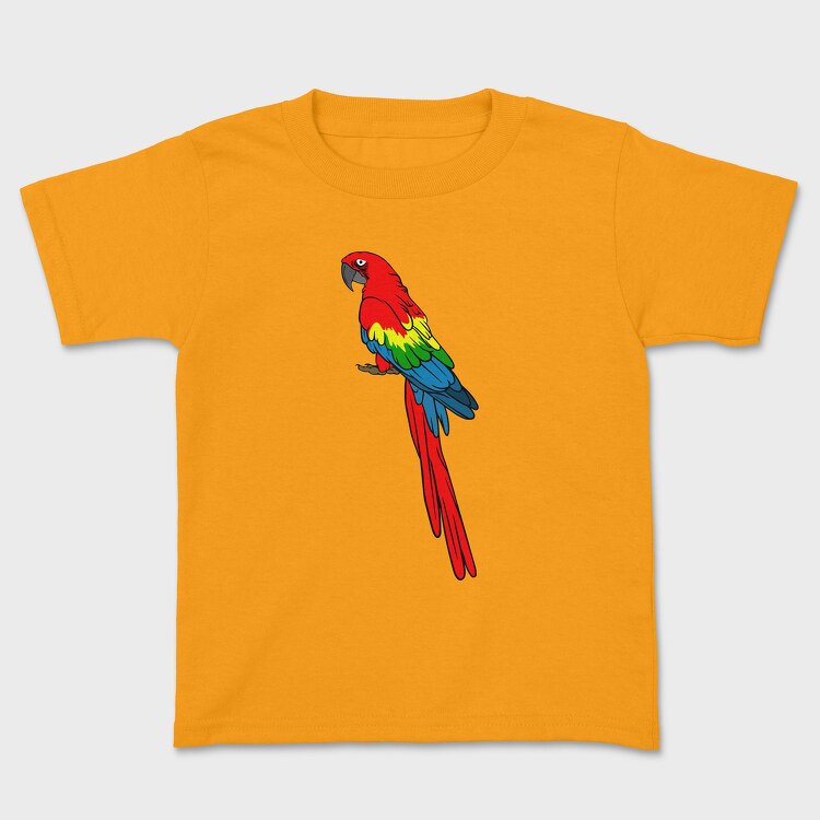 Colorful Parrot, Tricou Copii