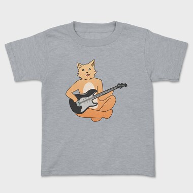 Dog Playing Guitar 12, Tricou Copii