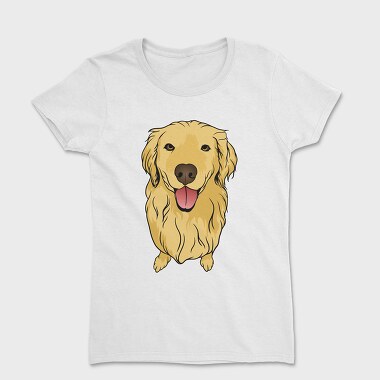 Dog Portrait 3, Tricou Femei