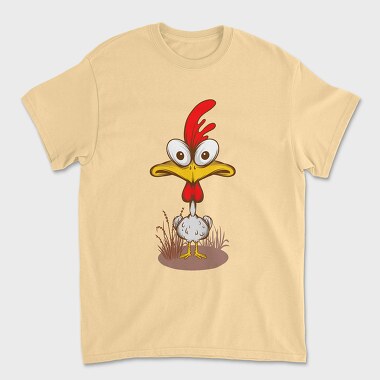 Funny Chicken, Tricou Barbati (Unisex)