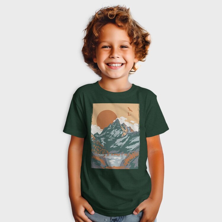 Vintage Mountain, Tricou Copii