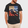 Retro Supercar in Vintage, Tricou Barbati (Unisex)