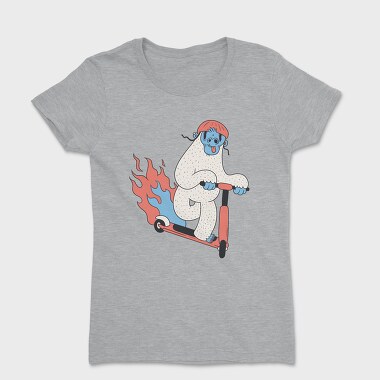 Tricou Femei, Yeti Scooter