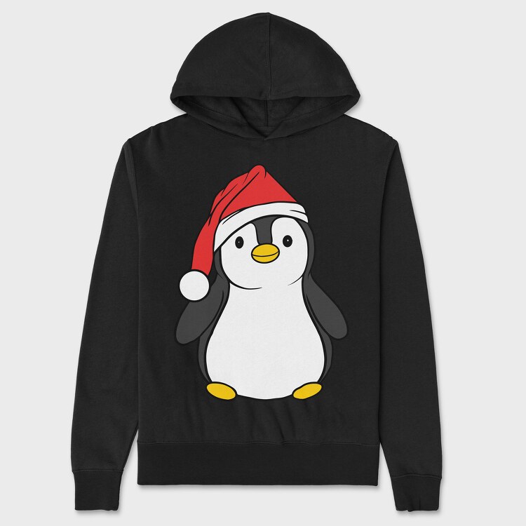 Hanorac Barbati (Unisex), Christmas Penguin