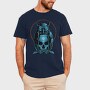 Owl Skull Emblem, Tricou Barbati (Unisex)