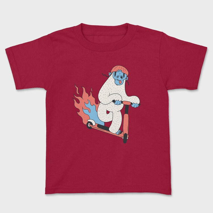 Yeti Scooter, Tricou Copii