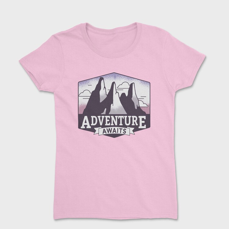 Adventure Awaits, Tricou Femei