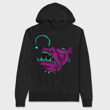 Hanorac Barbati (Unisex), Anglerfish Purple