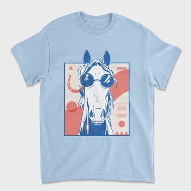 Tricou Barbati (Unisex), Cool Horse