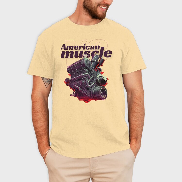 Engine Anime, Tricou Barbati (Unisex)