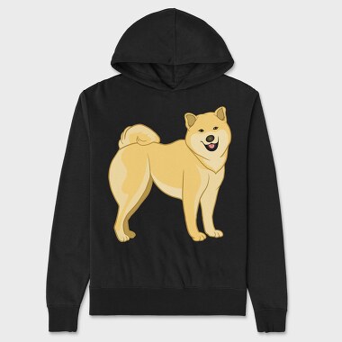 Dog Drawing 1, Hanorac Oversize Barbati (Unisex)