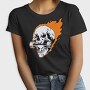 Burning Skull Roller, Tricou Femei