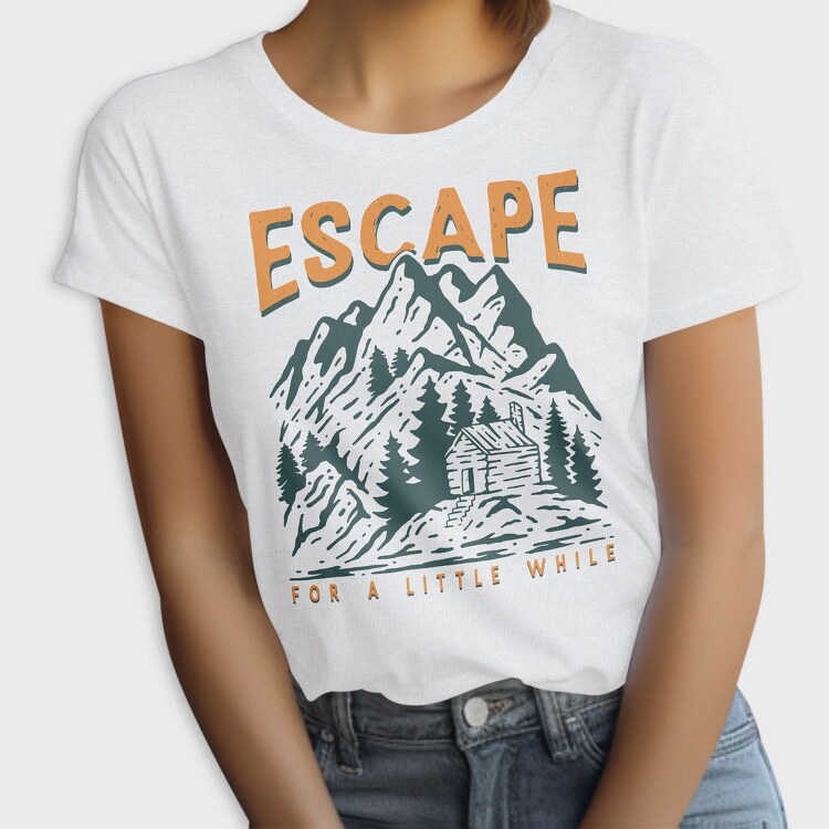 Escape Cabin Mountain, Tricou Femei