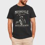 Vintage Motorcycle Ride, Tricou Barbati (Unisex)