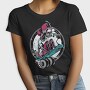 Skateboarding Skull, Tricou Femei