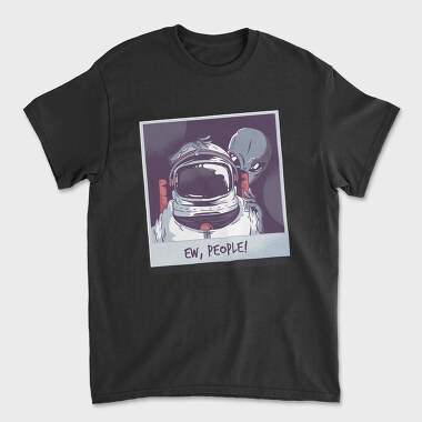 Tricou Barbati (Unisex), Astronaut Alien