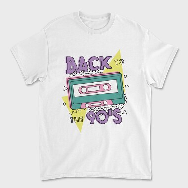 Tricou Barbati (Unisex), Back To The 90S