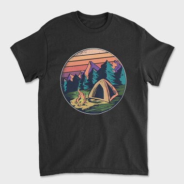 Tricou Barbati (Unisex), Camping