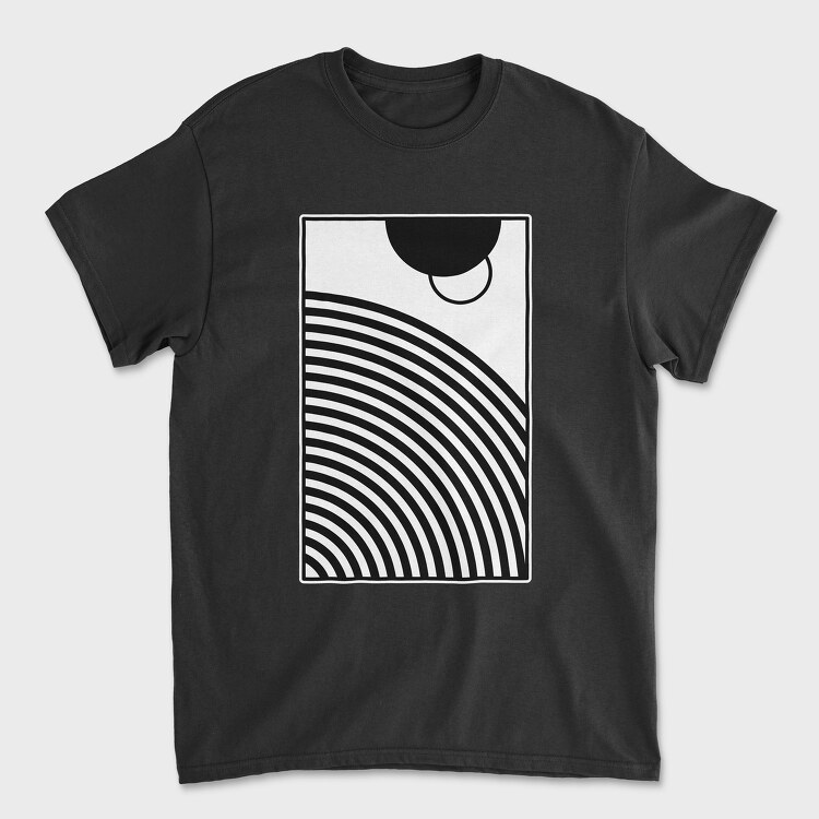 Minimal Geometric 1, Tricou Barbati (Unisex)