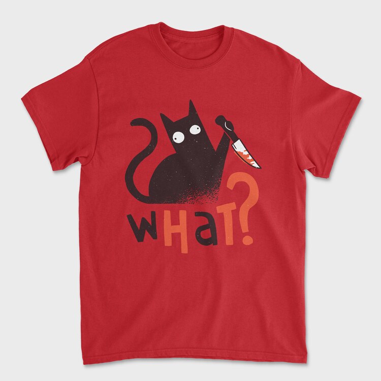 Knife Cat, Tricou Barbati (Unisex)