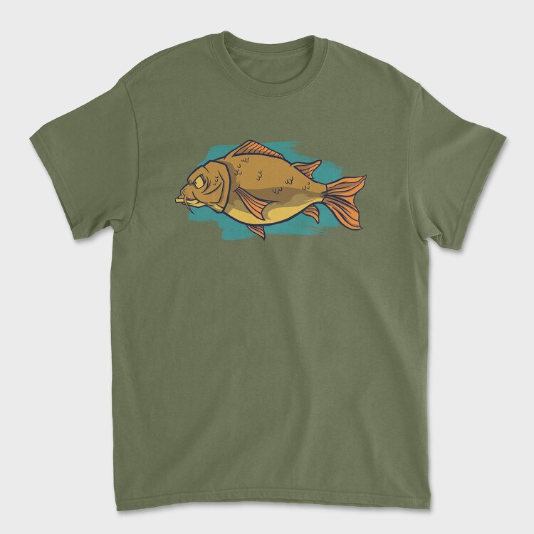 Big Carp Fish, Tricou Barbati (Unisex)