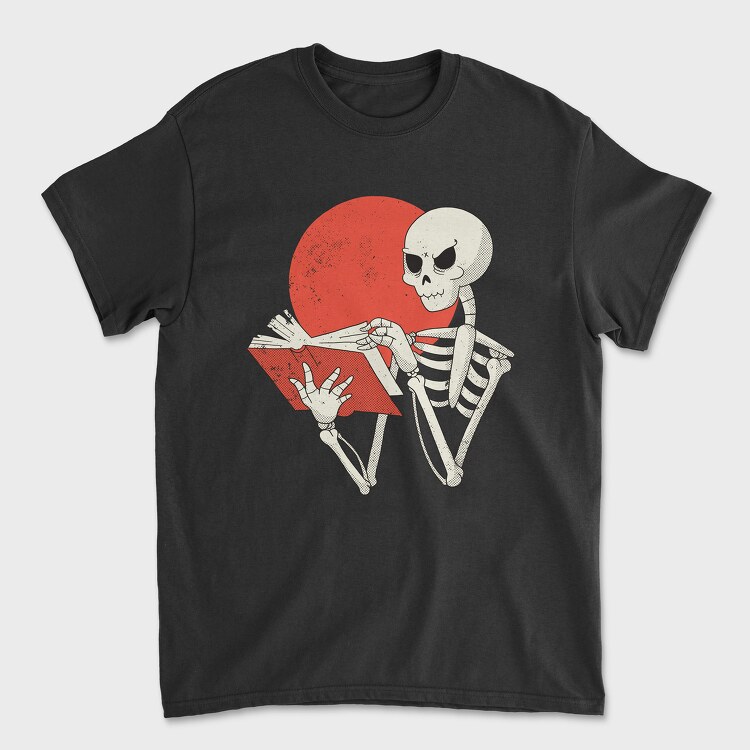 Skeleton Book, Tricou Barbati (Unisex)