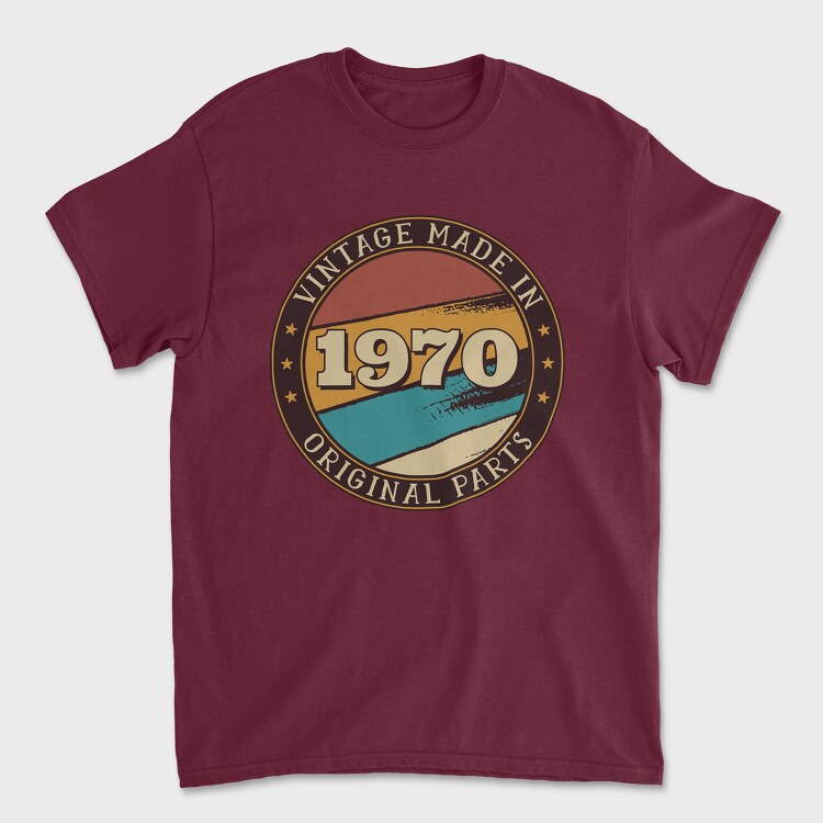 Vintage 1970, Tricou Barbati (Unisex)