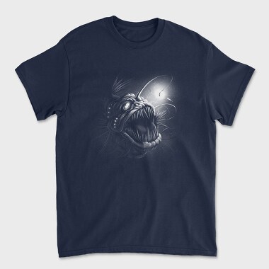 Tricou Barbati (Unisex), Angler Fish Deep Sea