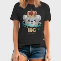 A Crown Doesnt Make You King Teddy, Tricou Barbati (Unisex)