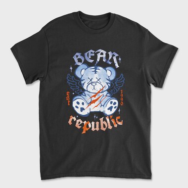 Bear Republic, Tricou Barbati (Unisex)