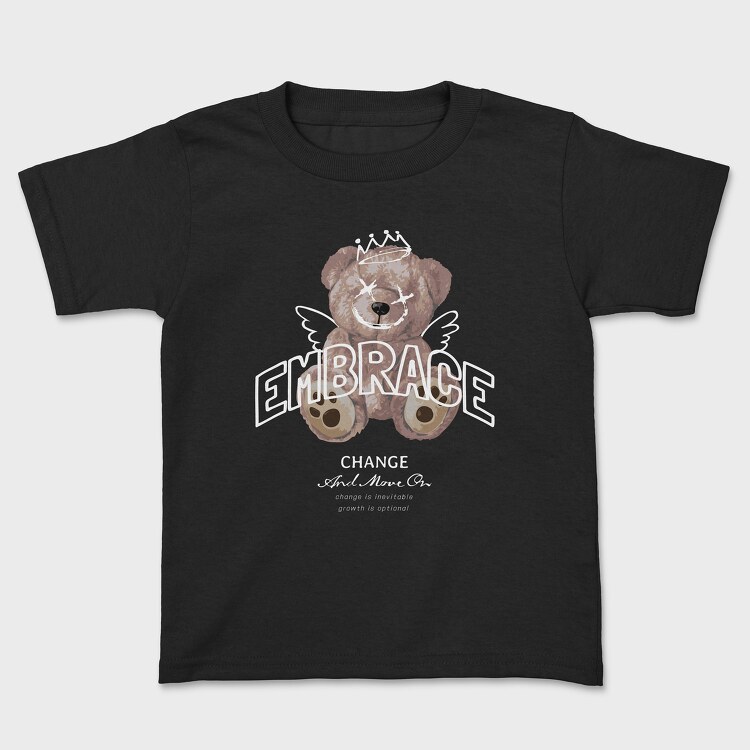 Embrace Change Teddy Bear, Tricou Copii