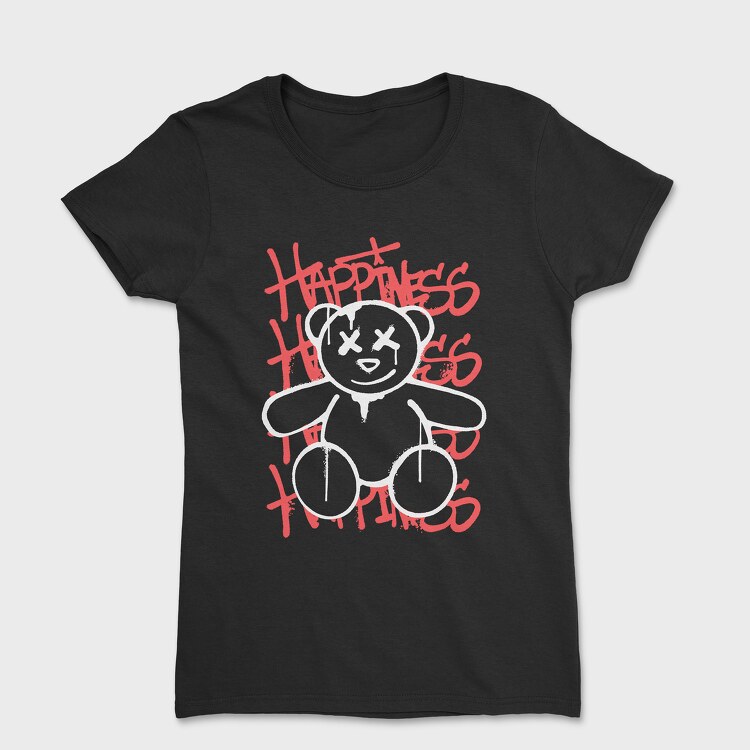 Happiness Teddy Bear, Tricou Femei