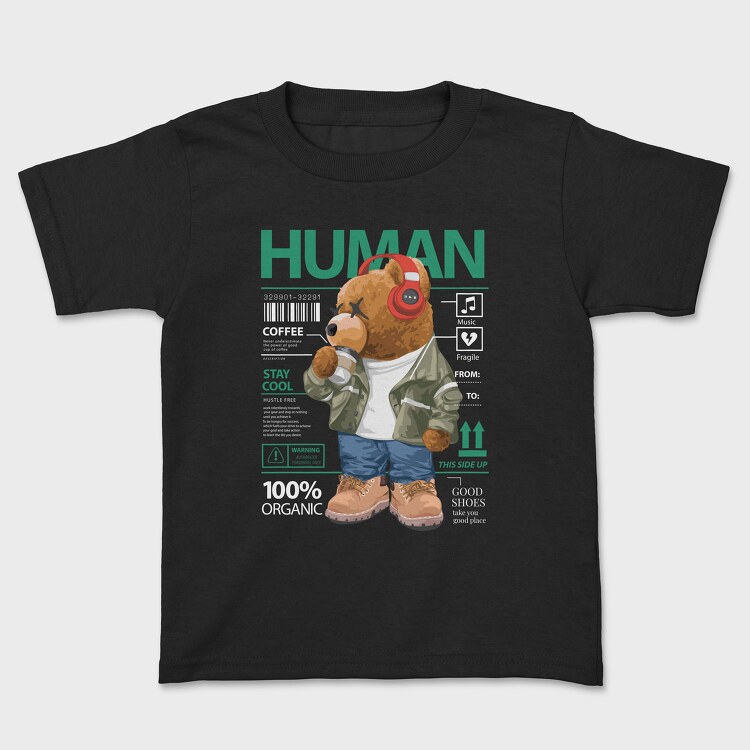 Human Teddy Bear, Tricou Copii